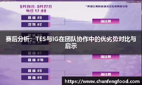 赛后分析：TES与IG在团队协作中的优劣势对比与启示